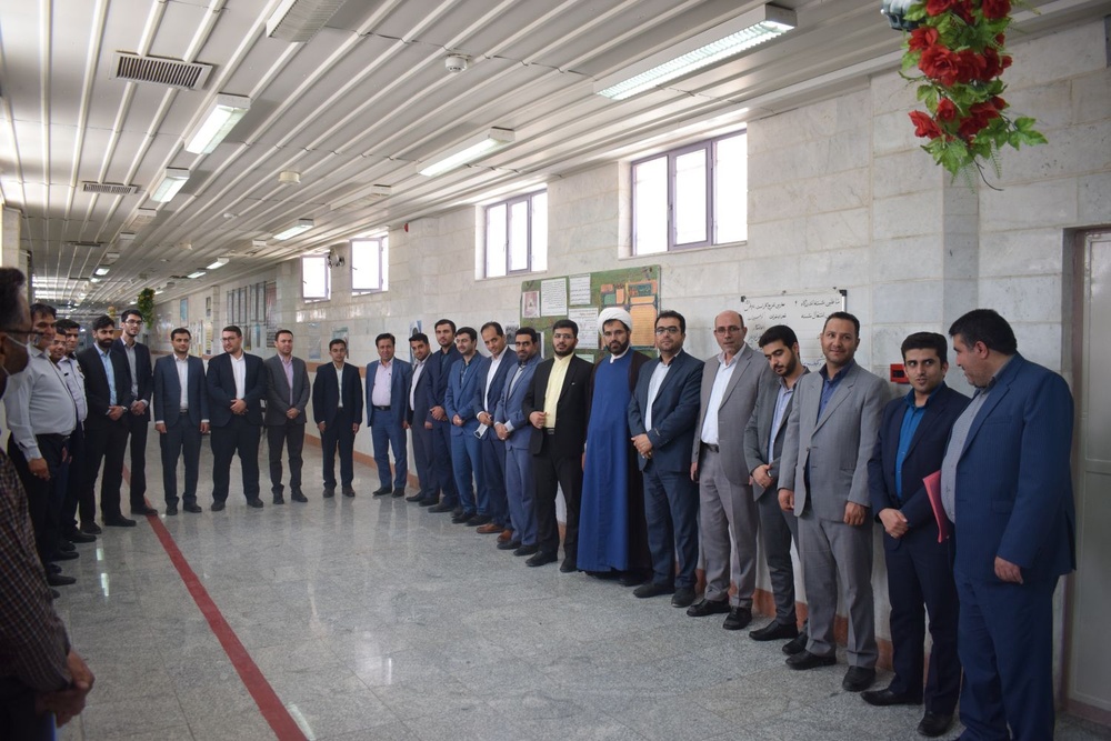 بازدید جمعی از قضات از زندان شهرستان  نائین
