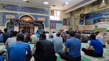 برگزاری عزاداری شهادت امام باقر(ع) در اردوگاه حرفه آموزی و کاردرمانی استان اصفهان