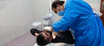ارائه خدمات دندانپزشکی توسط خیردندانپزشک به زندانیان دهدشت