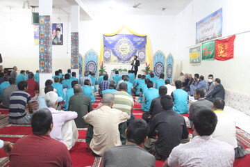 برگزاری جشن بزرگ عید غدیر خم در زندان زاهدان با مشارکت نمایندگی بنیاد غدیر در استان
