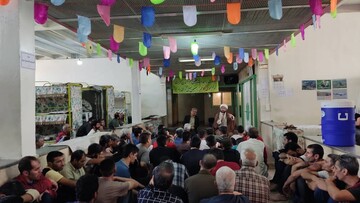 برگزاری مراسم جشن و سرور در اردوگاه حرفه آموزی و کاردرمانی استان اصفهان 