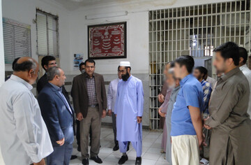 بازدید مدیر کل زندان های استان سیستان و بلوچستان از زندان خاش 
