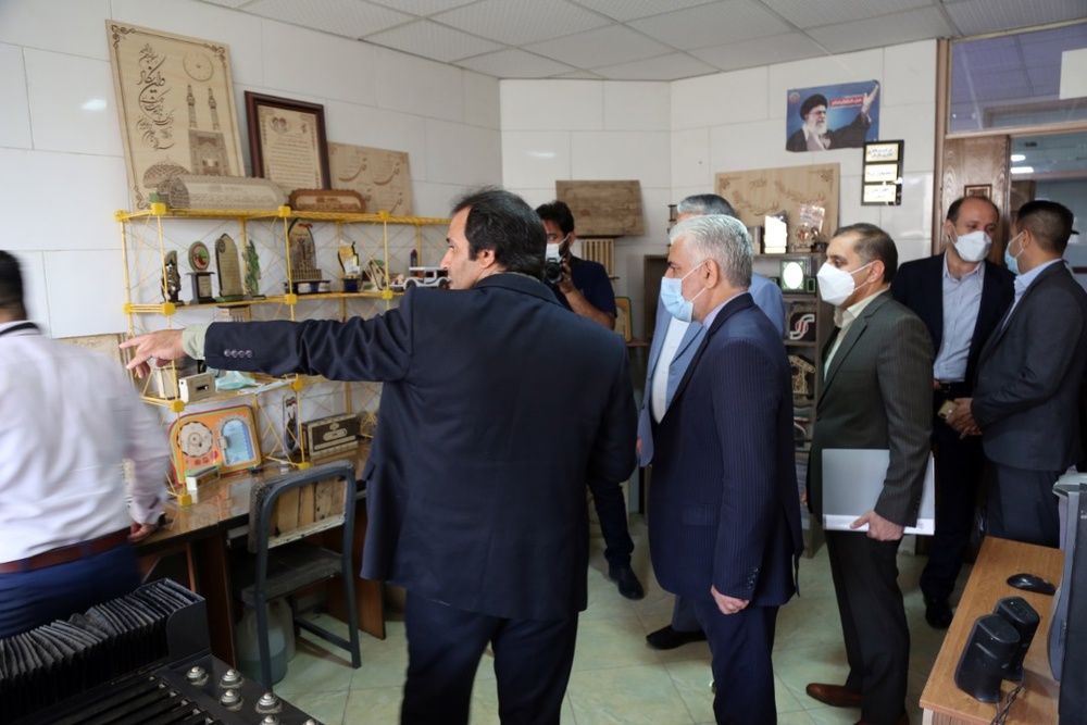 رئیس سازمان زندان‌ها از کانون اصلاح‌وتربیت یزد بازدید کرد