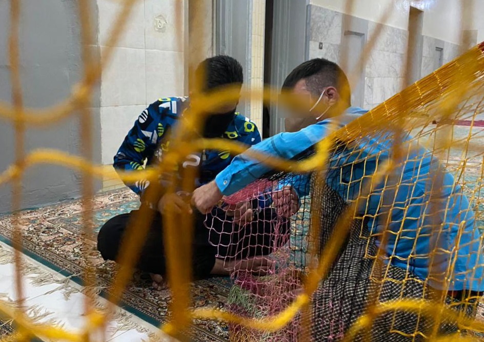 اشتغال نشسته در زندان رجایی شهر
