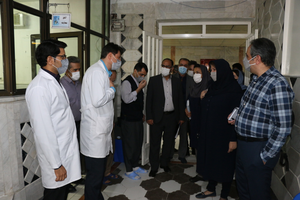 زندان مرکزی کرمانشاه سربلند از اقدامات انجام شده بیماری ایدز و سل در بازدید و بررسی آن توسط وزارت بهداشت