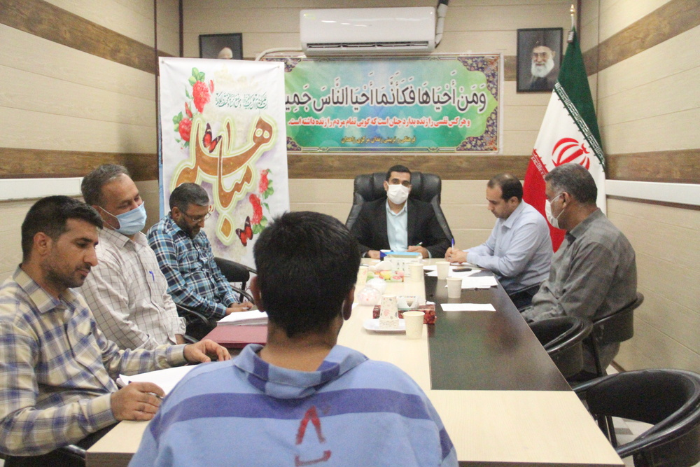 برگزاری شورای طبقه بندی در زندان زاهدان به میمنت روز مباهله  
