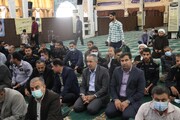حضورسرپرست اداره کل زندان ها و کارکنان زندان های استان در نماز عبادی سیاسی جمعه بوشهر
