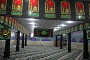 برگزاری مراسم سخنرانی وروضه  و سیاه پوشی نمازخانه واماکن واندرزگاه های زندان مرکزی بوشهردرماه محرم
