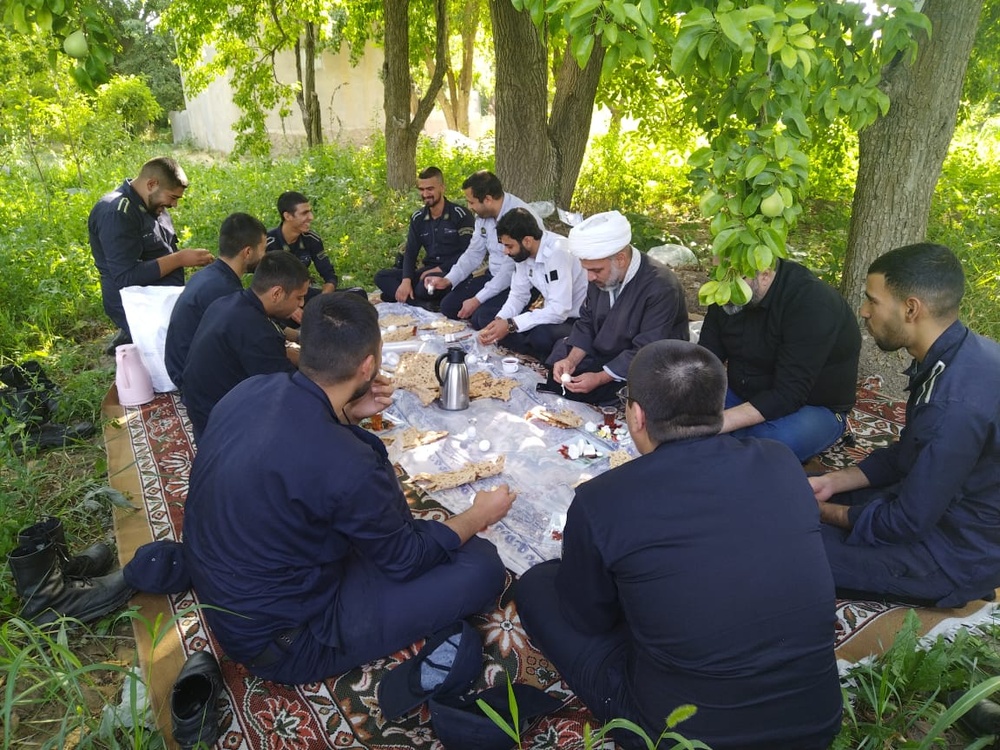 برگزاری اردوی فرهنگی تفریحی ویژه سربازان وظیفه زندان نهاوند