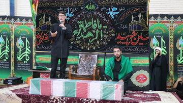 گزارش تصویری تشییع پیکر مطهر یک شهید در زندان مرکزی اصفهان
