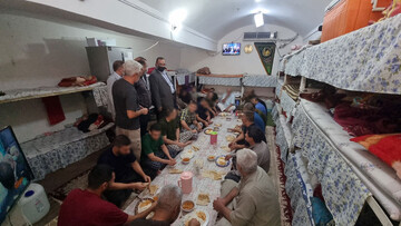 مدیرکل زندانهای خوزستان از زندان سپیدار اهواز بازدید نمود