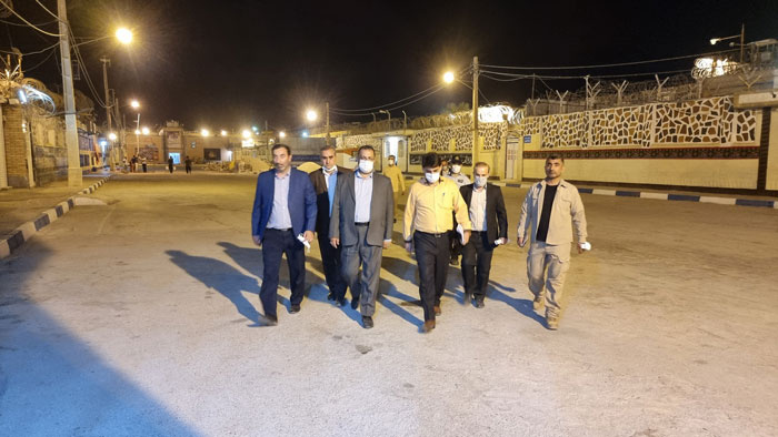 بازدید مدیرکل زندانهای خوزستان از زندان مرکزی اهواز
