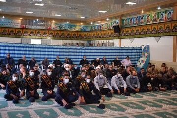 برگزاری مراسم مشترک عزاداری سرور و سالار شهیدان درزندان شهرستان نائین