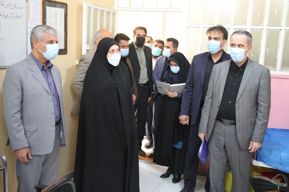 بازدید مدیر کل امور بانوان استانداری بوشهر از زندان مرکزی