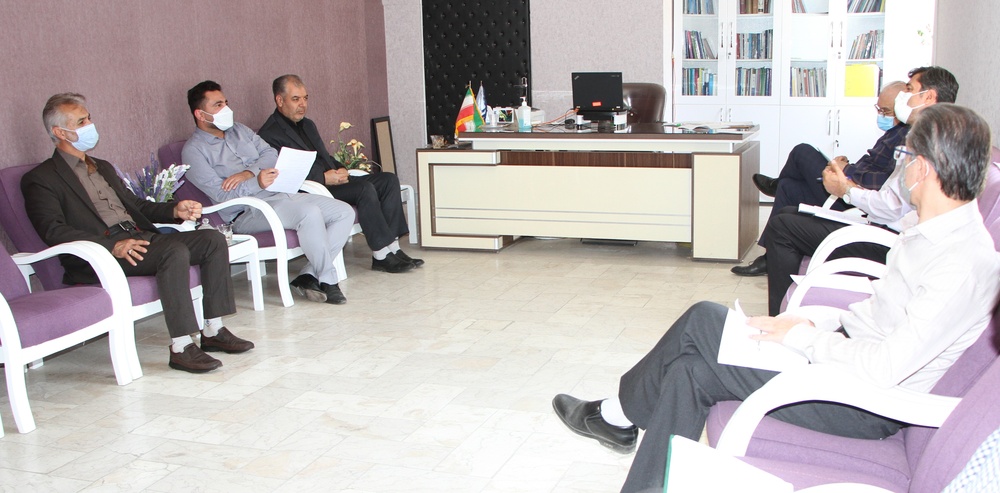 جلسه  مدیرکل زندانهای کردستان با معاونت بهداشتی دانشگاه علوم پزشکی استان