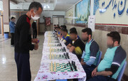برگزاری مسابقه شطرنج سیمولتانه در زندان شهرکرد