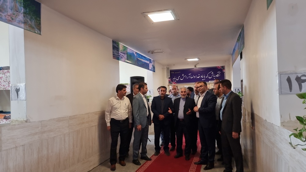 افتتاح طرح بازسازی اندرزگاه و احداث مجموعه اشتغال اندرزگاه شش زندان مرکزی اهواز