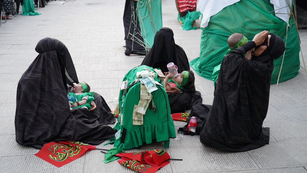 نمایشگاه بازسازی روایی حماسه کربلا در زندان زنان ارومیه 