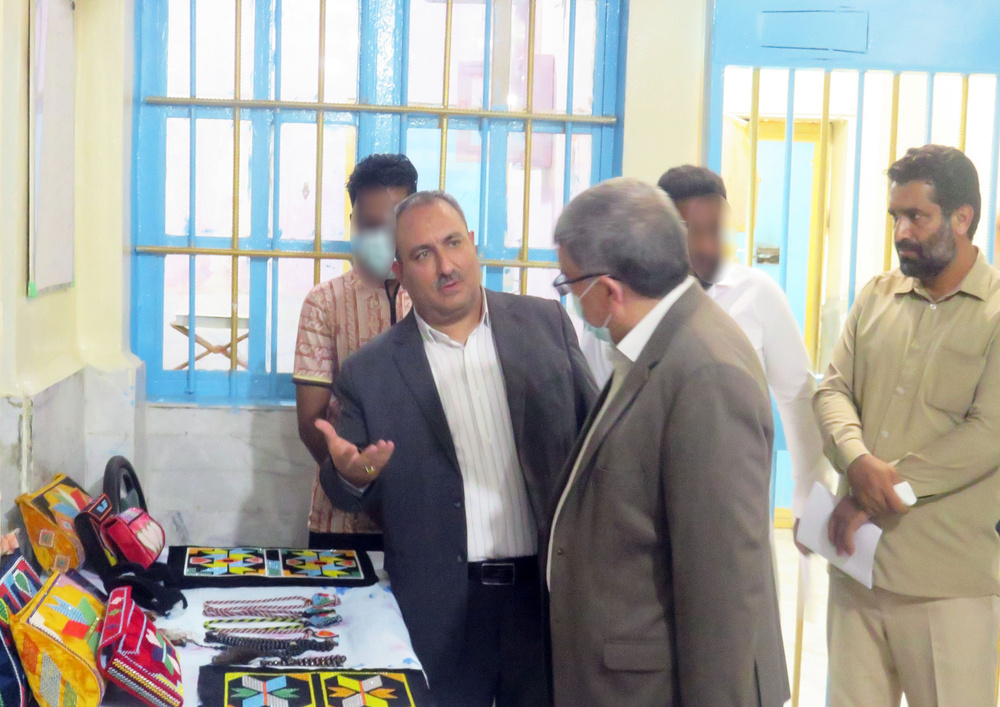 بازدید دادیار دادسرای دیوان عالی کشور از زندان شهرستان چابهار