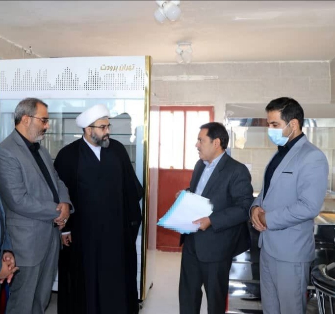 سرپرست زندانها و رئیس کل دادگستری استان از محل اشتغال خانواده زندانیان بازدید کردند