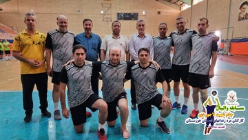 مسابقات والیبال کارکنان مرد زندانهای خوزستان