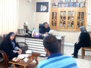 حضور قاضی اجرای احکام شوراهای حل اختلاف در زندان شهرستان لنجان