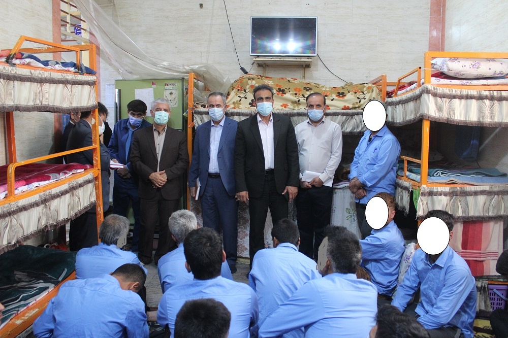 جمادی رییس کل دادگستری استان بوشهر از زندان دشتی بازدید کرد