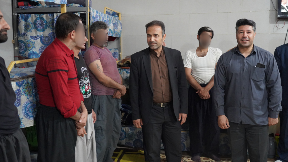 بازدید مدیرکل زندان های آذربایجان غربی از زندان مهاباد 