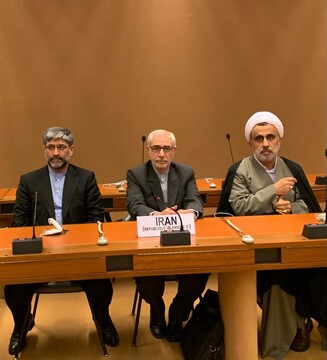 در اجلاس ژنو حقوق ملت ایران مقابل تروریسم اقتصادی و تحریم ها برای جهانیان تبیین شد