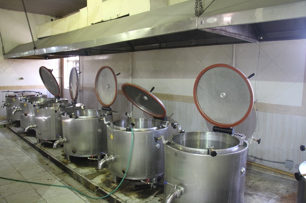 تعویض  و تجهیز سیستم های آشپزی اداره  زندان  مرکزی  بوشهر