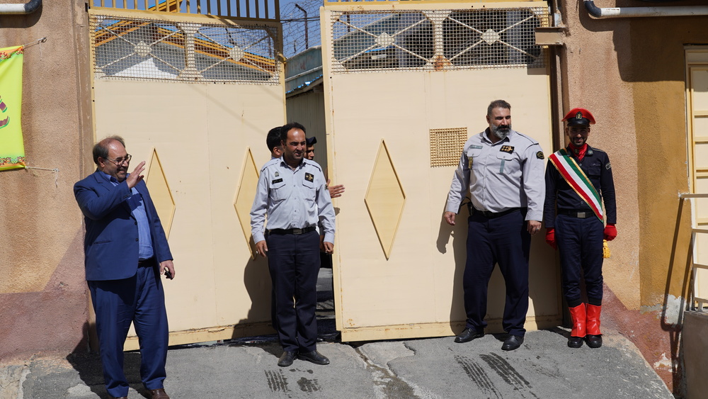 حضور مدیرکل زندان های آذربایجان غربی در بازداشتگاه اشنویه 