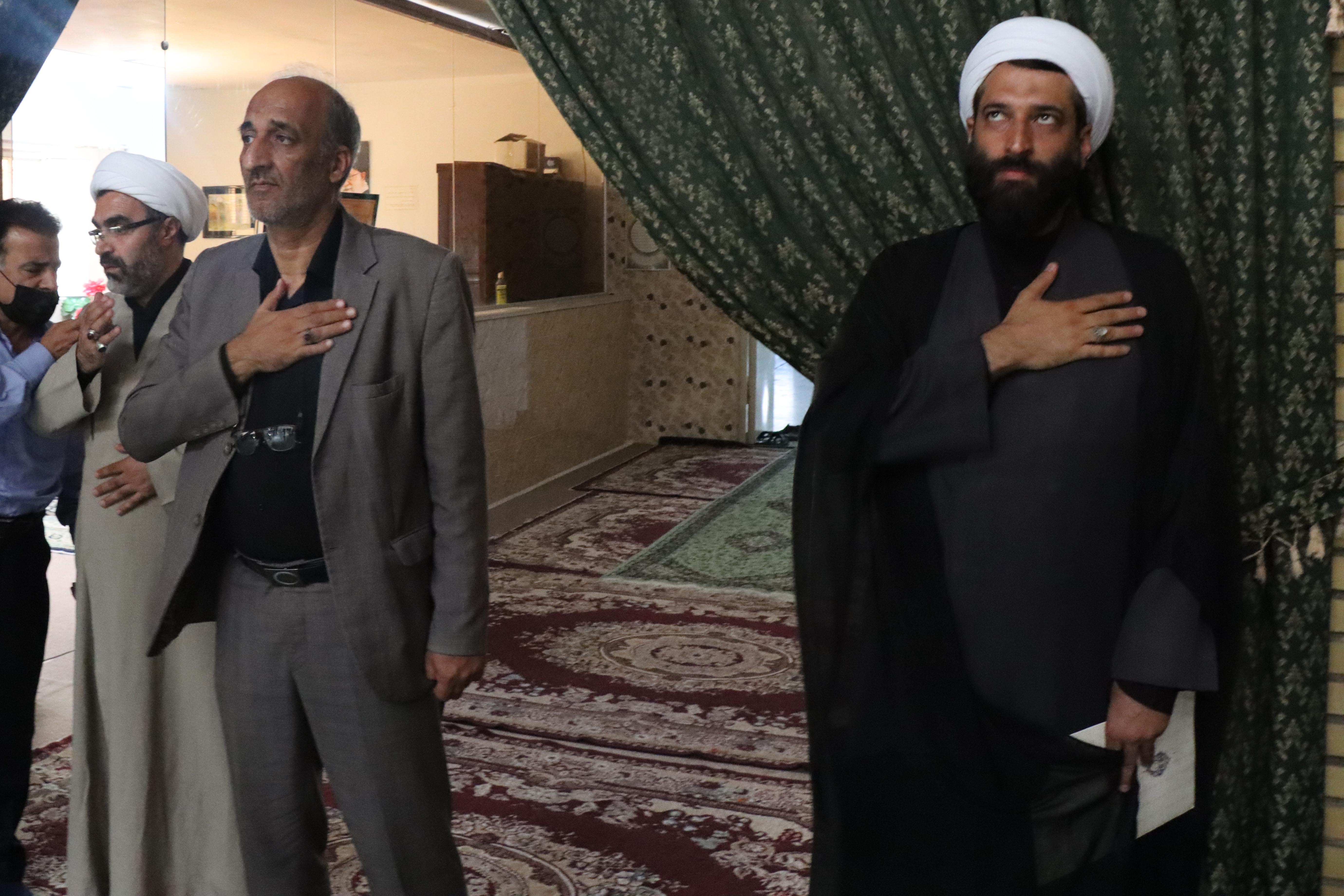 مددجویان البرزی در غم شهادت امام رئوف عزاداری کردند