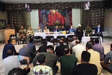 دیدار جمعی از فرماندهان ارتش با محکومان دادسرای نظام استان البرز