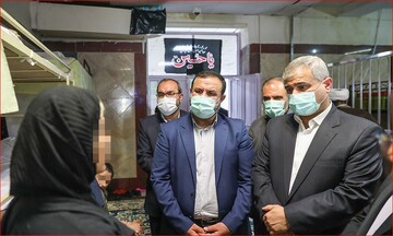دادستان و رئیس کل دادگستری استان تهران در ندامتگاه زنان
