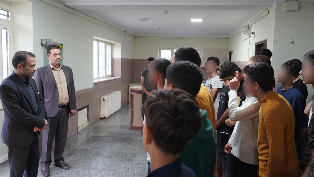مدیرکل زندان‌های آذربایجان غربی از کانون اصلاح و تربیت ارومیه بازدید به‌عمل آورد