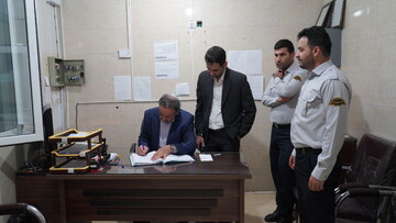 روایت تصویری بازدیدهای شبانه مدیرکل زندان های آذربایجان غربی