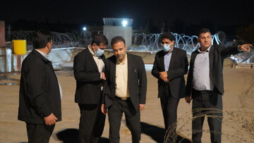 بازدیدشبانه مدیرکل توسعه منابع نیروی انسانی سازمان زندان‌ها از زندان ارومیه 