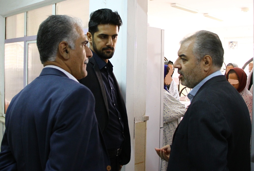 مدیرکل زندانهای کردستان به همراه قاضی ناظر بر زندان از بند نسوان کانون اصلاح و تربیت بازدید کردند