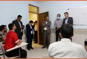 نشست مدیرکل زندانهای استان کرمانشاه و مدیرکل آموزش و پرورش برای ارتقاء سطح آموزش مددجویان
