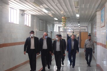 قضات حوزه قضایی اردستان از زندان شهرستان نایین بازدید کردند