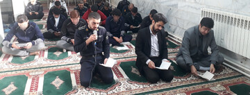 برگزاری مستمر مراسم زیارت عاشورا در کانون اصلاح و تربیت زنجان