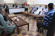 برگزاری جلسه اخذ رضایت از اولیای دم در اداره زندان سراوان