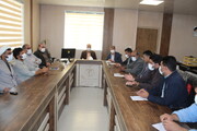 جلسه شورای اداری اردوگاه کاردرمانی و حرفه‌آموزی با حضور مدیرکل زندان‌های همدان برگزار شد
