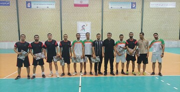 مسابقات ورزشی ویژه پرسنل وظیفه زندان مرکزی بوشهر برگزار شد
