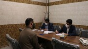 بازدید رئیس دادگاه بخش جرقویه از زندان مرکزی اصفهان