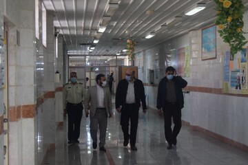 بازدید رئیس دادگستری هرند از زندان نائین 