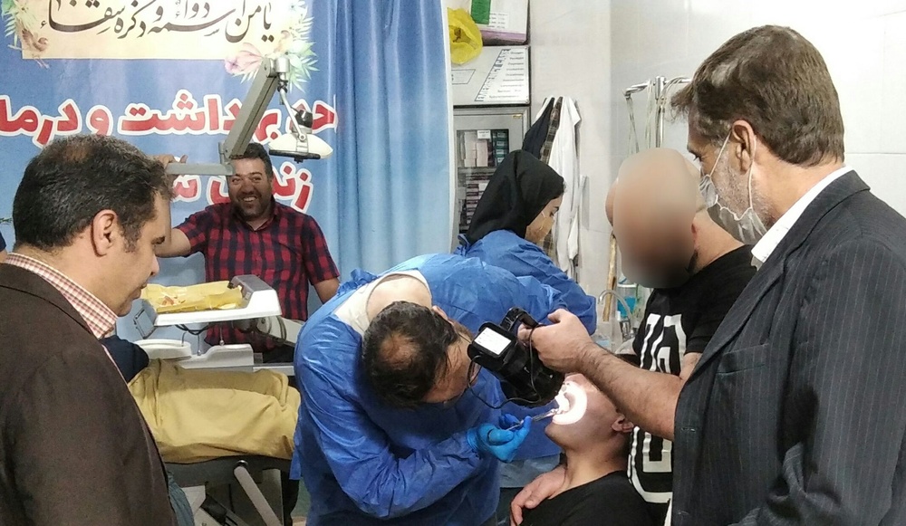 حضور تیم دندانپزشکان جهادگر در زندان شهرستان شهرضا