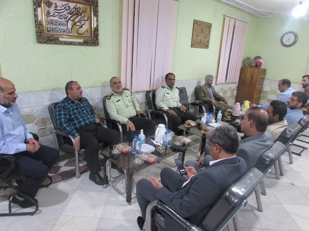 نشست تعاملی زندان زاهدان با رئیس پلیس پیشگیری استان 