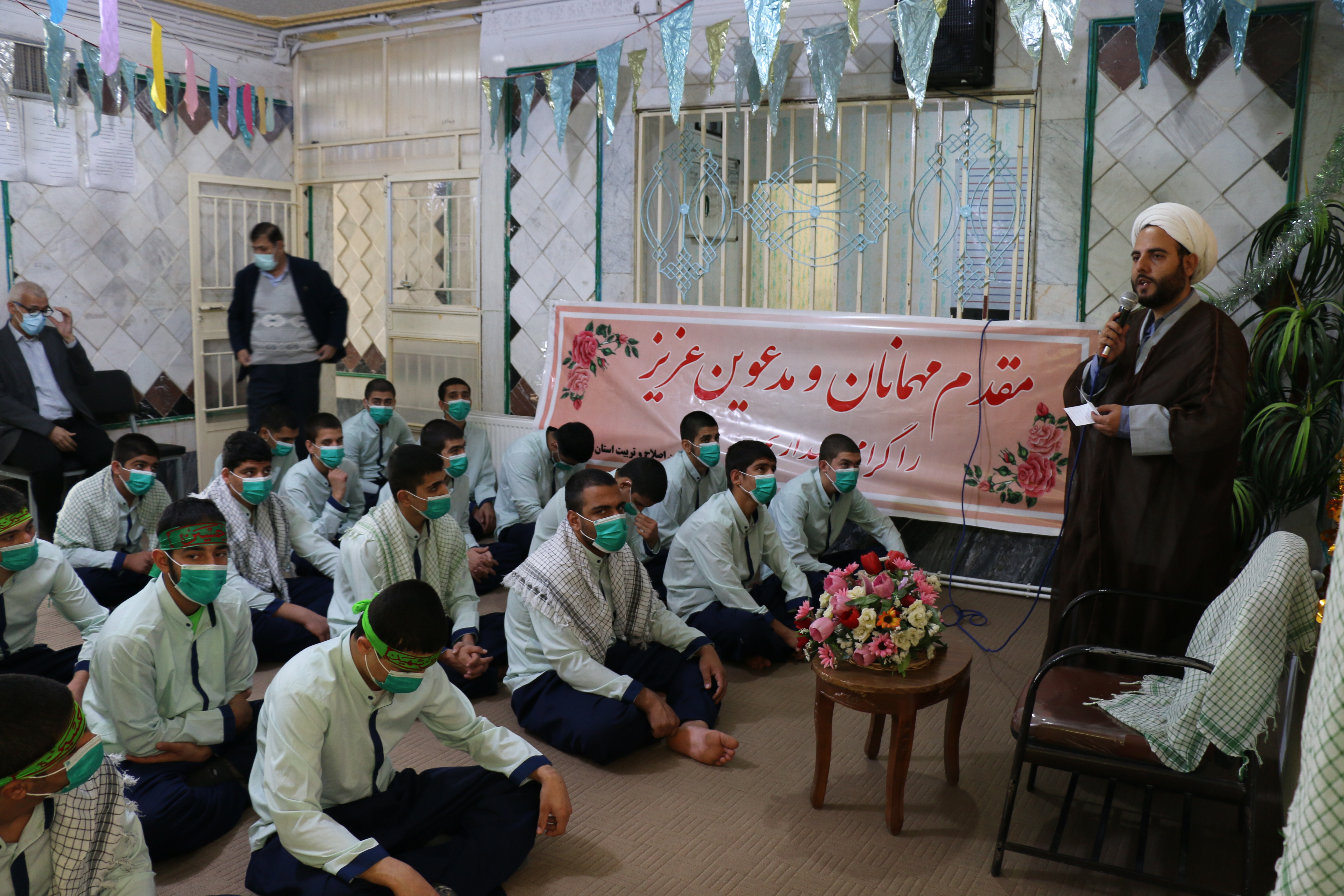 برگزاری مراسم گرامیداشت 13 آبان و روز بسیج دانش آموزی در کانون اصلاح و تربیت کرمانشاه