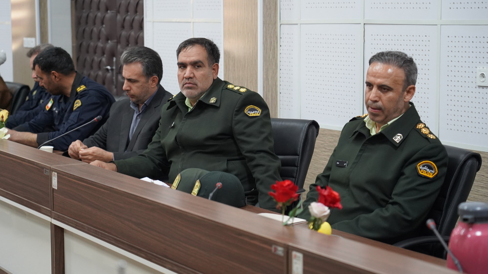 تکریم و معارفه فرماندهان یگان حفاظت زندان‌های آذربایجان غربی 